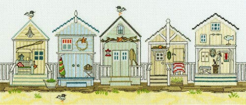 Bothy Threads Kreuzstich-Set Strandhütten, 38x16cm, XSS7, Zählmuster Bothy Threads Kreuzstich-Set Strandhütten, 38x16cm, XSS7, Zählmuster von Bothy Threads