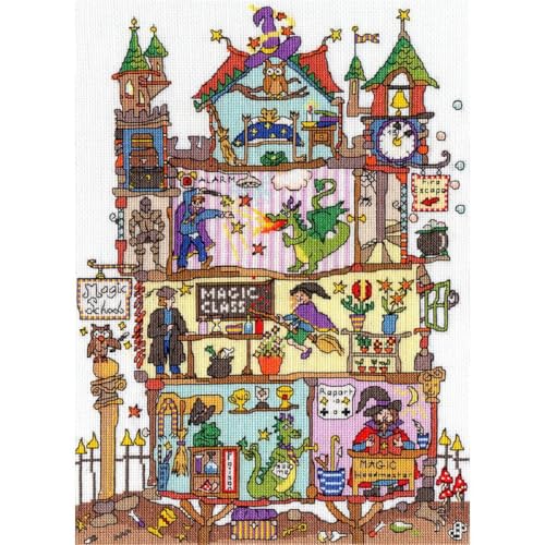 Bothy Threads Kreuzstich-Set Magische Schule, 26x36cm, XCT31, Zählmuster Bothy Threads Kreuzstich-Set Magische Schule, 26x36cm, XCT31, Zählmuster von Bothy Threads