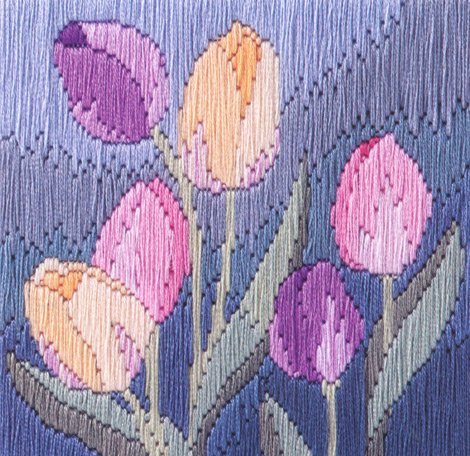 Bothy Threads Langstich-Set Tulpen Zählmuster von Bothy Threads