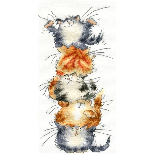 Bothy Threads Kreuzstich Set mit Zählmuster Top Cat, von Bothy Threads
