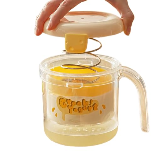 Botiniv Joghurt Filter Sieb,Selbstgemachter Cremiger Joghurt Mit Feinem Sieb - Küchenhelfer Für Frischkäse & Joghurt - Für Familie Erwachsene Jugendliche Kinder von Botiniv