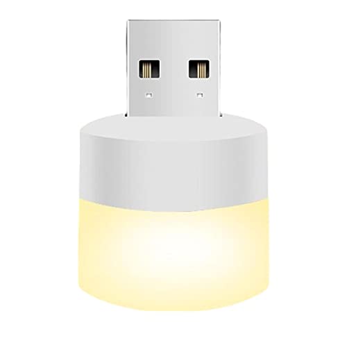 Botiniv Mini-USB-Nachtlicht - Kompakte LED-WC-Schlafzimmer-Glühbirne mit 2 Lichtfarben | Nachtlichter für den Heimgebrauch, kleine Lampen für Schlafzimmer, robust von Botiniv