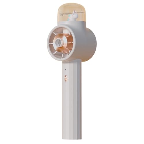 Botiniv Tragbarer Ventilator | Handventilator mit Sprühfunktion,Wiederaufladbarer Kühlventilator mit 3 Geschwindigkeitsstufen für heißes Sommerwetter Büro Reise Wandern Picknick Botiniv Tragbarer Ventilator | Handventilator mit Sprühfunktion,Wiederaufladbarer Kühlventilator mit 3 Geschwindigkeitsstufen für heißes Sommerwetter Büro Reise Wandern Picknick von Botiniv
