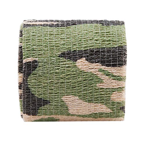 Botreelife Multi Functional Selbstklebende Non Woven Camouflage Tape Außen Nicht Rutsch Camo Stealth Tape (Farbe F) von Botreelife