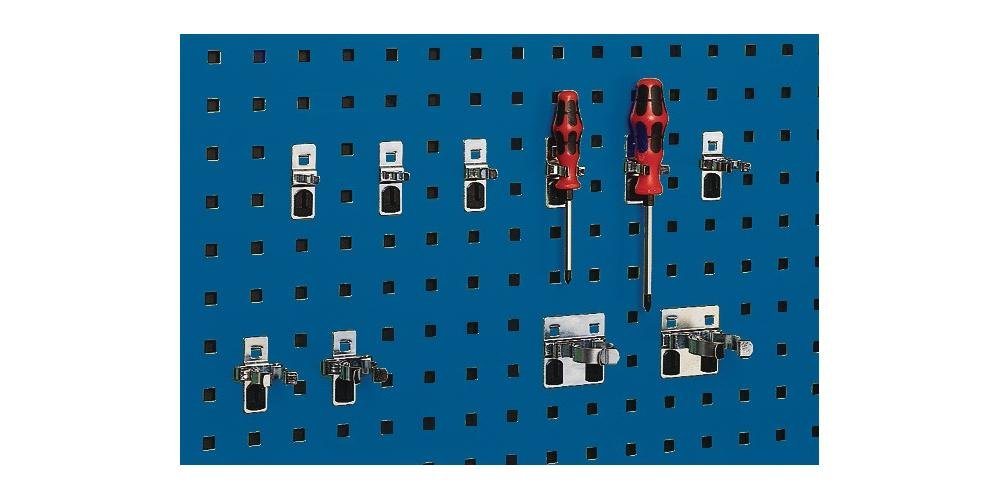 Bott Lochplattenschrank Werkzeugklemme Ø 16 mm verzinkt passend für Lochplatten von Bott
