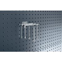 Bott Sechsfachhalter L.80mm B.170xT.150mm Draht-D.6mm f. Lochplatten von Bott