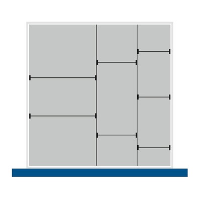 Einteilungsset ETS136100-6 6x TW/7x SW von Bott