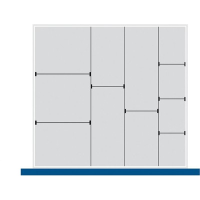 Einteilungsset ETS87100-6 3x TW/7x SW von Bott