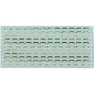 Schlitzplatte 991 x 457mm grau RAL 7035 von Bott
