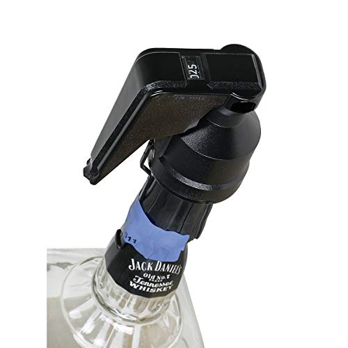 Bottle Master Portionierer mit Zählwerk - Einstellbar in Schritten von 0,5 cl bis 4,5 cl für Gastronomiebetrieb von Bottle Master