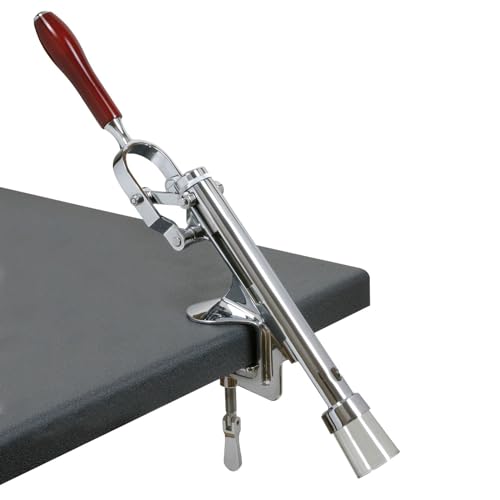 Bottle Master - WEINFLASCHENENTKORKER - Korkenzieher aus Stahl - Silber - Für Gastronomie und Privatgebrauch - Spindel austauschbar von Bottle Master