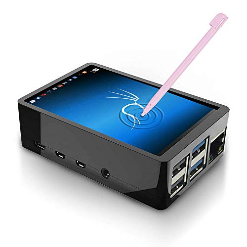 BouBou 3,5-Zoll-LCD-Display Touchscreen-Monitor + Hülle + Stift für Raspberry Pi 4 / 4B von BouBou