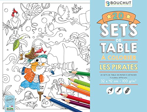 Tischset Piraten. BOUCHUT von Bouchut
