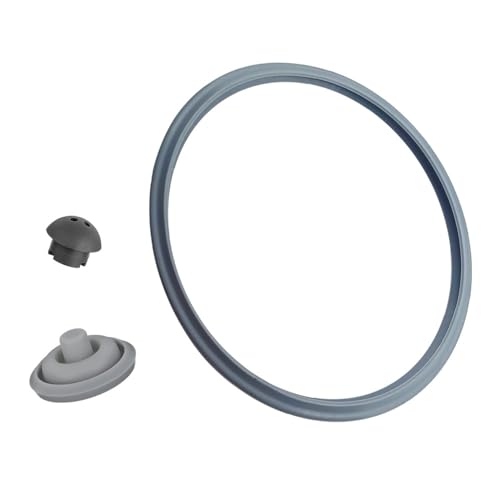 für WMF Schnellkochtopf Ersatzteile, 22cm Dichtungsring, Kochsignaldichtung für schnellkochtopf 22 cm, Sicherheitsventil für WMF Perfect Schnellkochtopf 2,5l 3l 4,5l, 6,5l 8,5l(3-teiliges Set) von Bouge