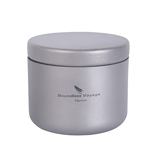 Boundless Voyage Kleine Titan-Blechdose für Teedosen, Kaffeedosen, Lebensmittelaufbewahrungsbehälter für Kräuter, Süßigkeiten, Schokolade, Zucker, Gewürze, Bohnen Ti3200D-35ml Boundless Voyage Kleine Titan-Blechdose für Teedosen, Kaffeedosen, Lebensmittelaufbewahrungsbehälter für Kräuter, Süßigkeiten, Schokolade, Zucker, Gewürze, Bohnen Ti3200D-35ml von Boundless Voyage
