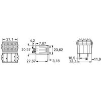 Bourns 3683S-1-102L Cermet-Potentiometer 2W 1kΩ von Bourns