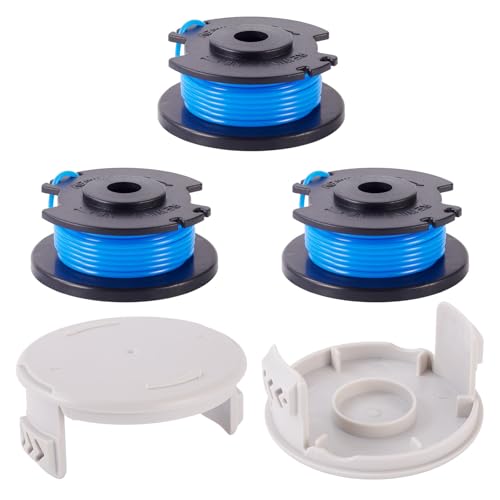 Boutigem 3 x Ersatz-Trimmerspule für Ryobi One+ 24 V/18 V/40 V Trimmer, 0,2 cm Unkrautvernichter, Ersatz kompatibel mit Ryobi Boutigem 3 x Ersatz-Trimmerspule für Ryobi One+ 24 V/18 V/40 V Trimmer, 0,2 cm Unkrautvernichter, Ersatz kompatibel mit Ryobi von Boutigem
