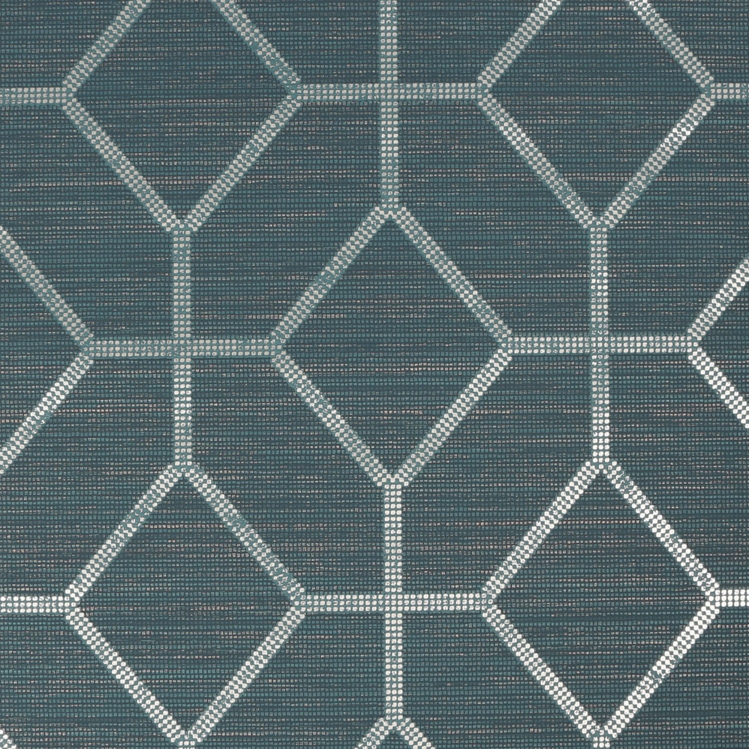 Boutique Vliestapete Asscher Geo Teal 10,05 x 0,52 m von Boutique Luxury