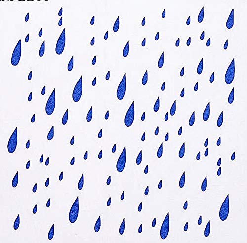 Boutique d'isacrea Iisacrea-Schablone, Kunststoff, 13 x 13 cm, Tropfen Boutique d'isacrea Iisacrea-Schablone, Kunststoff, 13 x 13 cm, Tropfen von Boutique d'isacrea