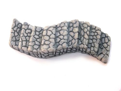 Boutique d'isacrea Miniatur aus Resine: Treppe gebogener grau Länge 5,5 cm 9 Stufen Boutique d'isacrea Miniatur aus Resine: Treppe gebogener grau Länge 5,5 cm 9 Stufen von Boutique d'isacrea