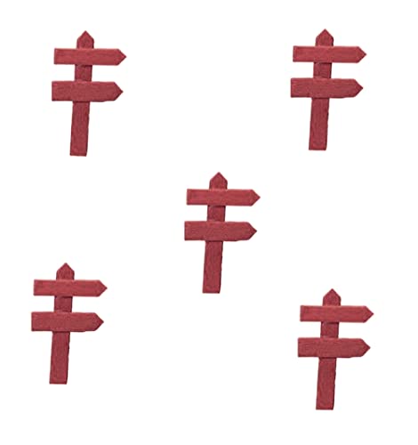 Miniatur aus Holz: Metallschild Richtung braun 5 cm X3 cm Miniatur aus Holz: Metallschild Richtung braun 5 cm X3 cm von Boutique d'isacrea