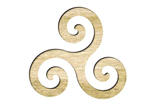 Schablone A4 Kunststoff Mylar: Bretagne Triskel Kreuz Schablone A4 Kunststoff Mylar: Bretagne Triskel Kreuz von Boutique d'isacrea