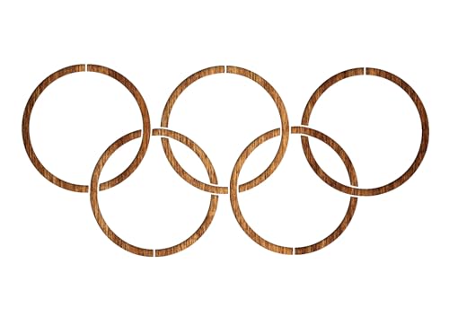 Schablone aus Kunststoff 21 x 30 cm aus Mylar Olympische Ringe Schablone aus Kunststoff 21 x 30 cm aus Mylar Olympische Ringe von Boutique d'isacrea