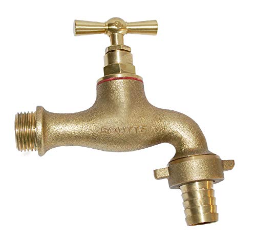 Boutt 2152344 R18BR Garden Wasserhahn Messing PE Rohrkupplung 20 x 27 cm, Ø 19 cm von Boutt