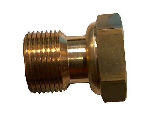 boutt 3140043 ER27 Schraubventil Zähler in Frauen-Messing Wasserzähler Anschluss 20 mm x 27 mm Mobile Nut von Boutt