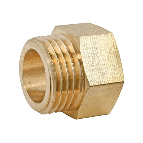 Boutté 2124044 Doppelnippel, Messing, Außen- auf Innengewinde, 33 x 42 von Boutt