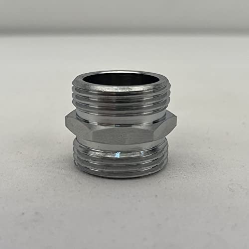 Boutté 2136542 Doppelnippel, Messing, Außengewinde, 15 x 21, chromfarben Boutté 2136542 Doppelnippel, Messing, Außengewinde, 15 x 21, chromfarben von Boutt