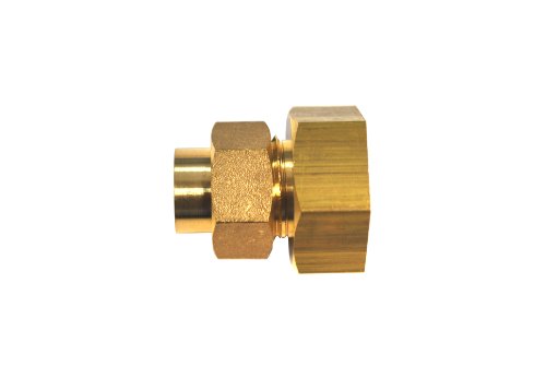 Boutté 3115805 Gewinde-Fitting Verschraubung 340GCU, Kupfer, Innengewinde 15 x 21, Ø 16 von Boutt