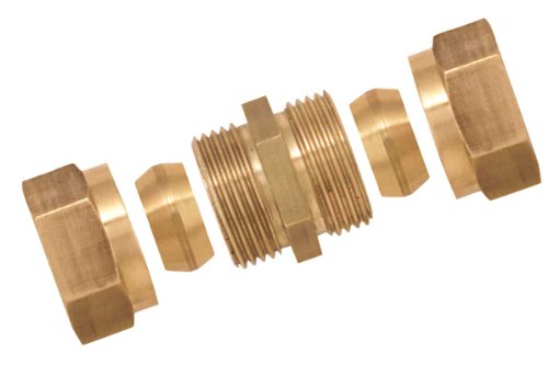 Boutté 3117038 Doppelnippel, Messing, Ø 14 von Boutt