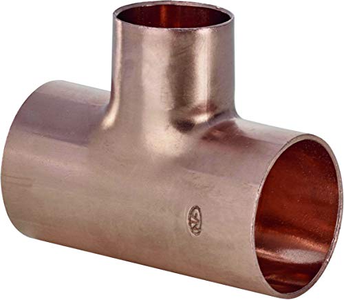 Boutté 3120304 Lötfitting T-Stück, reduziert, Kupfer, Innengewinde, Ø 18 - 14 - 18 von Boutté