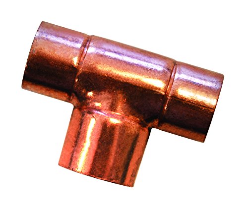 Boutté 3142887 T-Stück, Schweißfitting, Kupfer, weiblich, Rohrdurchmesser 16 mm / 14 mm / 14 mm von Boutté