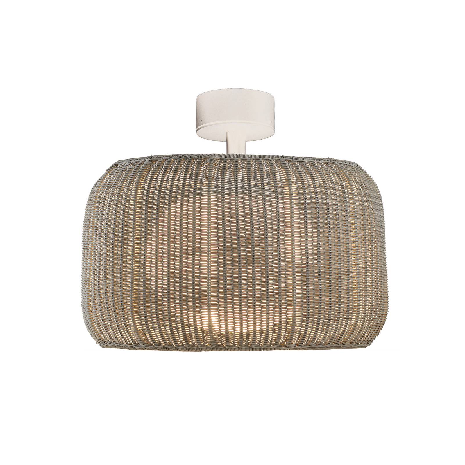Bover LED-Deckenlampe Fora, naturweiß/beige, Ø 50 cm von Bover