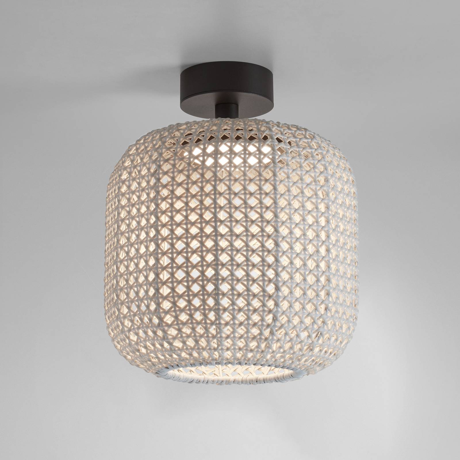 Bover Nans PF/31 LED-Außendeckenleuchte, beige von Bover