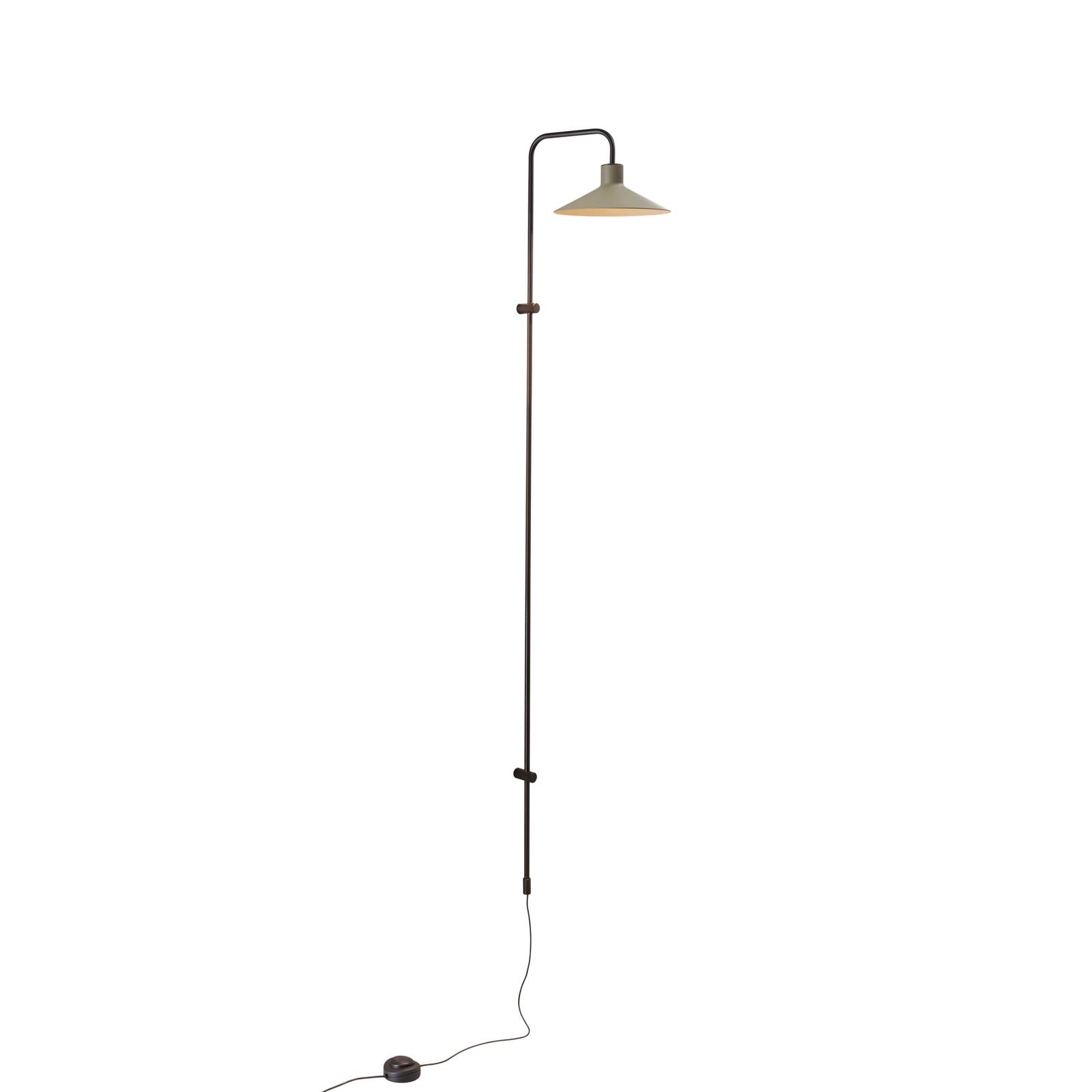 Bover Platet A05 LED-Wandlampe mit Dimmer, oliv von Bover