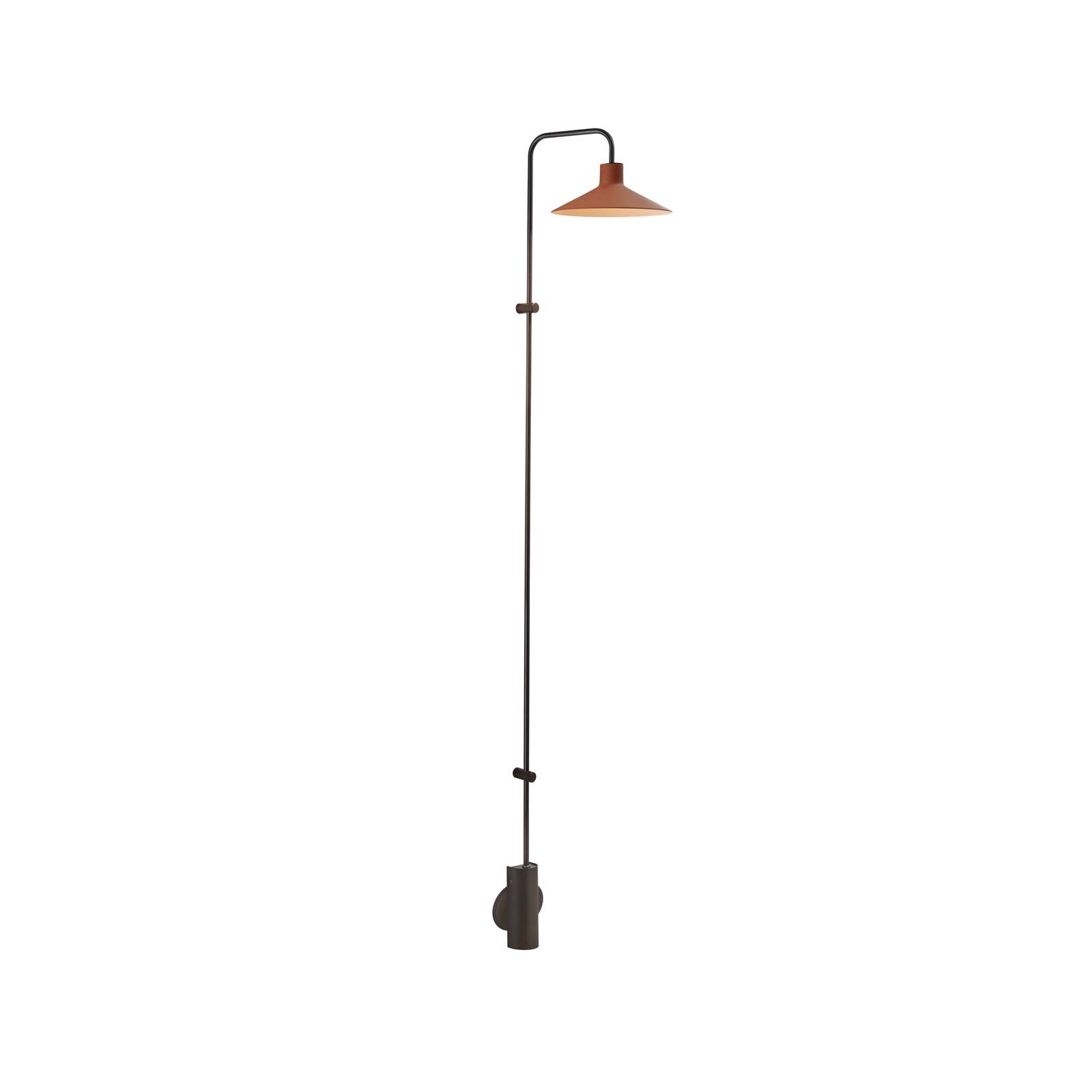 Bover Platet A06 LED-Wandlampe Schalter terracotta von Bover