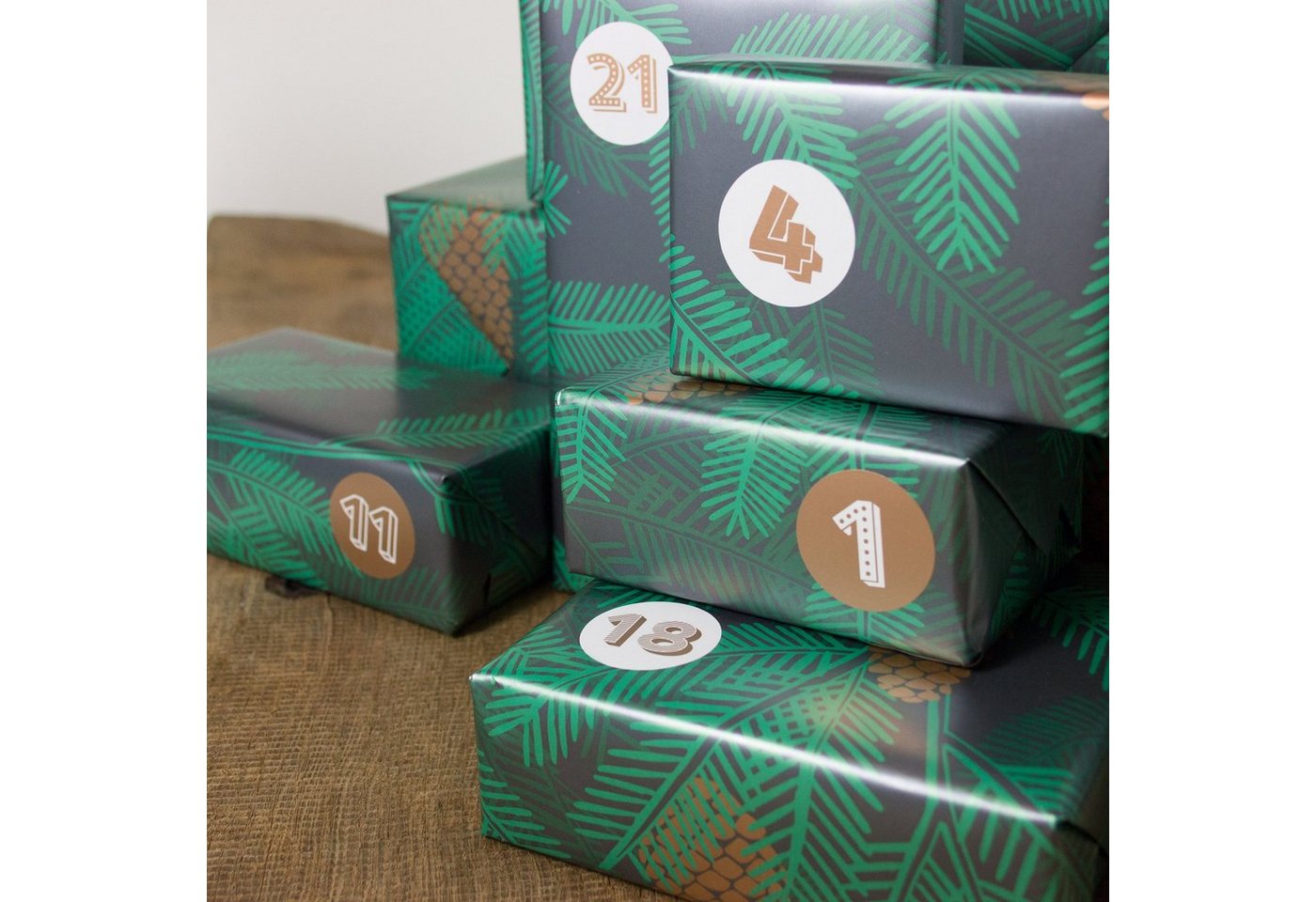 Bow & Hummingbird Adventskalender Adventskalender Set O Tannenbaum von Bow & Hummingbird