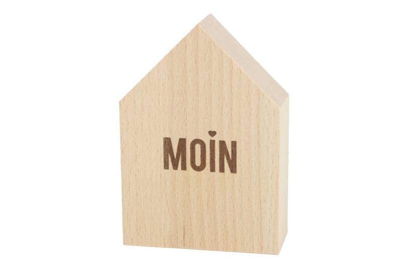 Bow & Hummingbird Dekoobjekt Großes Deko-Holzhäuschen Moin, Dekoration aus nachhaltigem Buchenholz Bow & Hummingbird Dekoobjekt Großes Deko-Holzhäuschen Moin, Dekoration aus nachhaltigem Buchenholz von Bow & Hummingbird