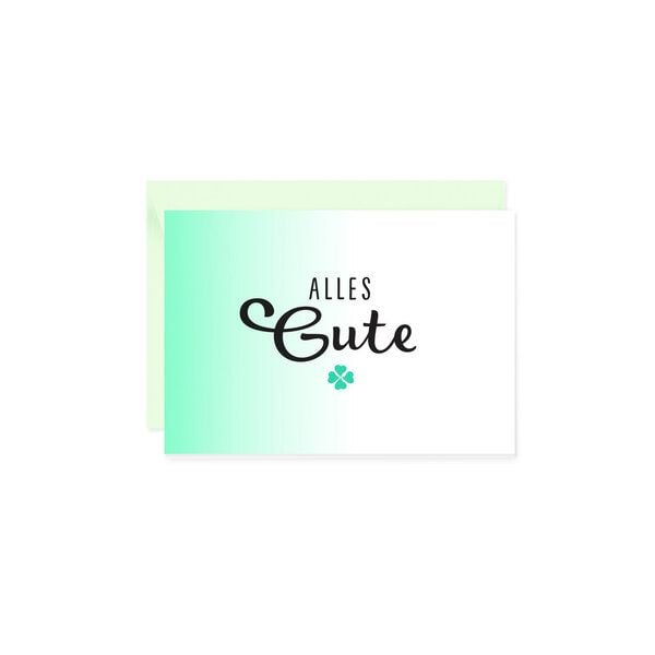 Bow & Hummingbird Mini-Grußkarte Alles Gute Bow & Hummingbird Mini-Grußkarte Alles Gute von Bow & Hummingbird