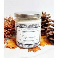 7 G Natürliche Sojakerze Fichtenduft | Glaskerze Tannen Herbstduft Herbstkerze Fichte Duftet Geschenkidee 7 G Natürliche Sojakerze Fichtenduft | Glaskerze Tannen Herbstduft Herbstkerze Fichte Duftet Geschenkidee von BowAndArrowCandleCo
