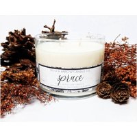 Fichte Duftkerze 15 G Sojakerze | Doppelte Dochtkerze Herbstkerze Fichtenkerze Herbstduft Kiefern Sojawachs Umweltfreundliches Geschenk Fichte Duftkerze 15 G Sojakerze | Doppelte Dochtkerze Herbstkerze Fichtenkerze Herbstduft Kiefern Sojawachs Umweltfreundliches Geschenk von BowAndArrowCandleCo
