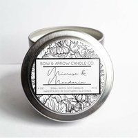 Mimosa & Mandarin Sojakerze 15 G | Umweltfreundliche Kerze Duftkerze Frühlingskerze Geschenkidee Zitrus Mimosa & Mandarin Sojakerze 15 G | Umweltfreundliche Kerze Duftkerze Frühlingskerze Geschenkidee Zitrus von BowAndArrowCandleCo