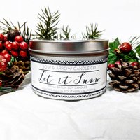 Pfefferminze Vanille Duft 20 G Sojakerze | Winterkerze Sojawachs Geschenkidee Vanillekerze Weihnachtskerze von BowAndArrowCandleCo