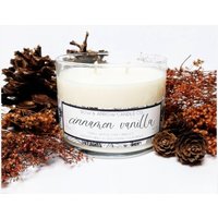 Zimt Vanille Duft 15 G Sojakerze | Doppelte Dochtkerze Herbstkerze Bäckerei Kerze Herbstduft Sojawachskerze Umweltfreundlich Zimt Vanille Duft 15 G Sojakerze | Doppelte Dochtkerze Herbstkerze Bäckerei Kerze Herbstduft Sojawachskerze Umweltfreundlich von BowAndArrowCandleCo
