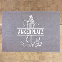 Tischset Ankerplatz von BowAndHummingbird