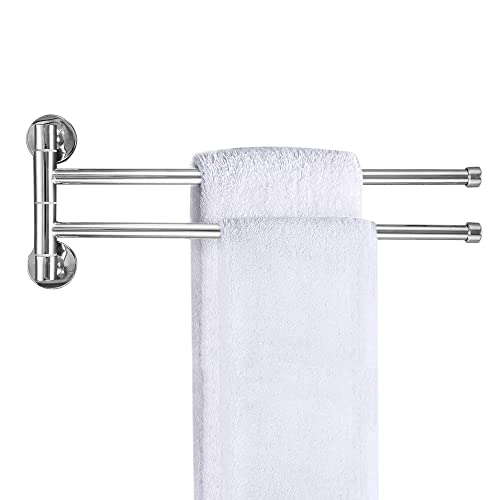 bowarepro Handtuchhalter Zweiarmig handtuchstange Bad Edelstahl Wandmontage Handtuchhalter Zweiarmig für Badezimmer Küche (30cm) von bowarepro
