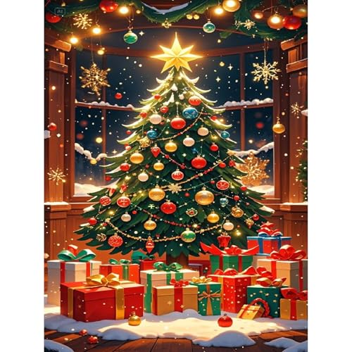 Bowetile Diamond Painting Weihnachtsbäume Erwachsene, Weihnachten Weihnachtsbäume Diamant Painting Bilder für Erwachsene Anfänger, 5D DIY Diamond Art Craft für Home Wand Decor 30x40cm Bowetile Diamond Painting Weihnachtsbäume Erwachsene, Weihnachten Weihnachtsbäume Diamant Painting Bilder für Erwachsene Anfänger, 5D DIY Diamond Art Craft für Home Wand Decor 30x40cm von Bowetile